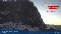 Archived image Webcam Val Gardena - Piz Sella Top station 00:00