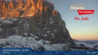 Archiv Foto Webcam Val Gardena - Piz Sella Bergstation 07:00