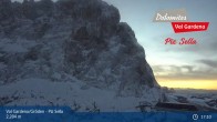 Archived image Webcam Val Gardena - Piz Sella Top station 00:00