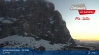 Archiv Foto Webcam Val Gardena - Piz Sella Bergstation 20:00