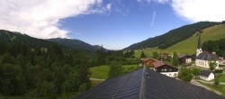Archived image Webcam Balderschwang: Panoramic View Village 09:00