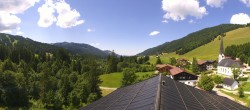 Archived image Webcam Balderschwang: Panoramic View Village 11:00