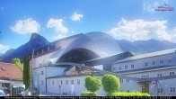 Archived image Webcam Live Pictures from the Zugspitz Region: Passion Theater Oberammergau 15:00