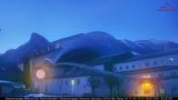 Archived image Webcam Live Pictures from the Zugspitz Region: Passion Theater Oberammergau 06:00