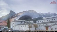 Archived image Webcam Live Pictures from the Zugspitz Region: Passion Theater Oberammergau 09:00