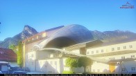 Archived image Webcam Live Pictures from the Zugspitz Region: Passion Theater Oberammergau 01:00