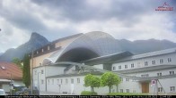 Archived image Webcam Live Pictures from the Zugspitz Region: Passion Theater Oberammergau 06:00