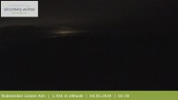 Archived image Webcam View from the mountaintop around Rodenecker Lüsner Alm 01:00