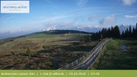 Archived image Webcam View from the mountaintop around Rodenecker Lüsner Alm 06:00