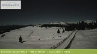 Archiv Foto Webcam Rodenecker Lüsner Alm im Eisacktal 03:00