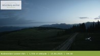 Archiv Foto Webcam Rodenecker Lüsner Alm im Eisacktal 03:00