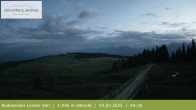 Archiv Foto Webcam Rodenecker Lüsner Alm im Eisacktal 03:00