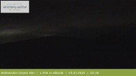 Archiv Foto Webcam Rodenecker Lüsner Alm im Eisacktal 01:00