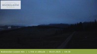 Archiv Foto Webcam Rodenecker Lüsner Alm im Eisacktal 03:00