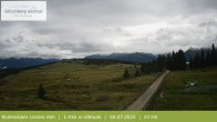Archiv Foto Webcam Rodenecker Lüsner Alm im Eisacktal 06:00