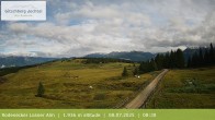 Archiv Foto Webcam Rodenecker Lüsner Alm im Eisacktal 07:00