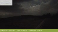 Archived image Webcam View from the mountaintop around Rodenecker Lüsner Alm 23:00