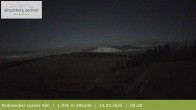 Archived image Webcam View from the mountaintop around Rodenecker Lüsner Alm 23:00