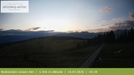 Archived image Webcam View from the mountaintop around Rodenecker Lüsner Alm 19:00