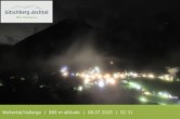 Archived image Webcam View from Gitsch Mountain towards Weitental 01:00