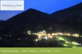Archived image Webcam View from Gitsch Mountain towards Weitental 03:00