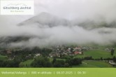 Archived image Webcam View from Gitsch Mountain towards Weitental 05:00