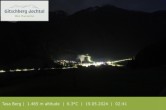 Archiv Foto Webcam Gitschberg Jochtal: Blick auf die Mittelstation Schilling 01:00