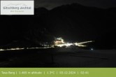 Archiv Foto Webcam Gitschberg Jochtal: Blick auf die Mittelstation Schilling 01:00