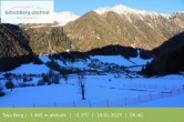 Archiv Foto Webcam Gitschberg Jochtal: Blick auf die Mittelstation Schilling 07:00