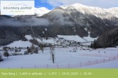 Archiv Foto Webcam Gitschberg Jochtal: Blick auf die Mittelstation Schilling 09:00