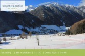 Archiv Foto Webcam Gitschberg Jochtal: Blick auf die Mittelstation Schilling 13:00