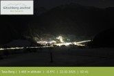 Archiv Foto Webcam Gitschberg Jochtal: Blick auf die Mittelstation Schilling 01:00