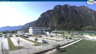 Archiv Foto Maurach: Atoll Achensee Webcam Parkplatz 09:00