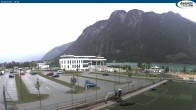 Archiv Foto Maurach: Atoll Achensee Webcam Parkplatz 19:00