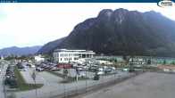 Archiv Foto Maurach: Atoll Achensee Webcam Parkplatz 17:00
