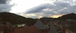 Archiv Foto Webcam Lavamünd: Panorama Gemeindeamt 19:00