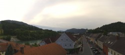 Archiv Foto Webcam Lavamünd: Panorama Gemeindeamt 17:00