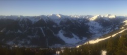 Archiv Foto Webcam Saalbach: Blick vom Kohlmaiskopf 07:00