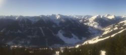 Archiv Foto Webcam Saalbach: Blick vom Kohlmaiskopf 09:00