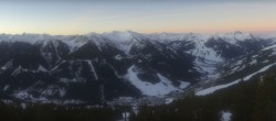 Archiv Foto Webcam Saalbach: Blick vom Kohlmaiskopf 06:00