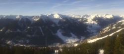 Archiv Foto Webcam Saalbach: Blick vom Kohlmaiskopf 07:00