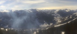 Archiv Foto Webcam Saalbach: Blick vom Kohlmaiskopf 13:00