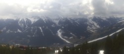 Archiv Foto Webcam Saalbach: Blick vom Kohlmaiskopf 13:00