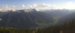 Archiv Foto Webcam Saalbach: Blick vom Kohlmaiskopf 17:00