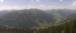 Archiv Foto Webcam Saalbach: Blick vom Kohlmaiskopf 11:00