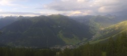 Archiv Foto Webcam Saalbach: Blick vom Kohlmaiskopf 05:00