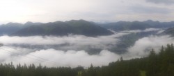 Archiv Foto Webcam Saalbach: Blick vom Kohlmaiskopf 06:00