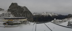 Archived image Webcam Sella Nevea: Rifugio Celso Gilberti 13:00