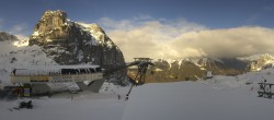 Archived image Webcam Sella Nevea: Rifugio Celso Gilberti 11:00