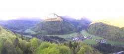 Archiv Foto Webcam Blick auf Hintersee in der Fuschlseeregion 05:00